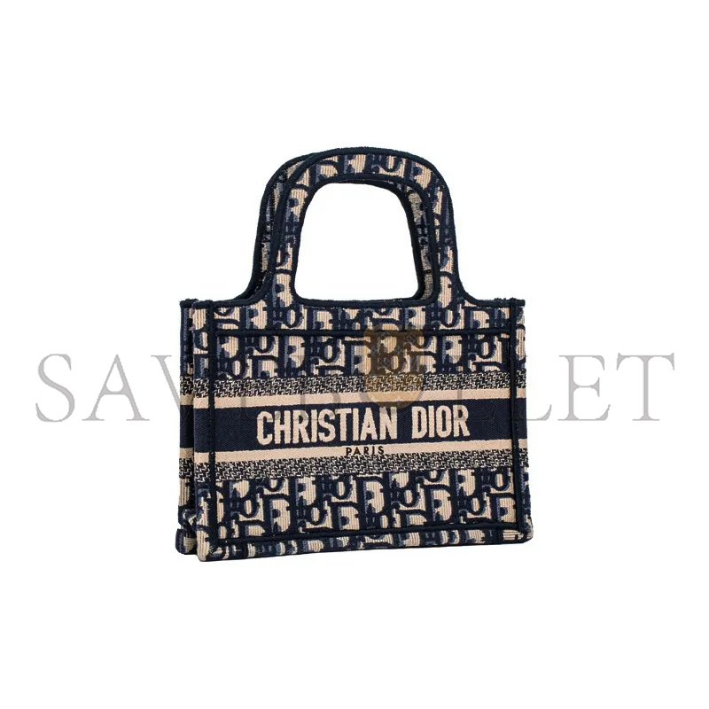 D*or mini D*or book tote m1271zriw-m928 (22.5*15*6cm)